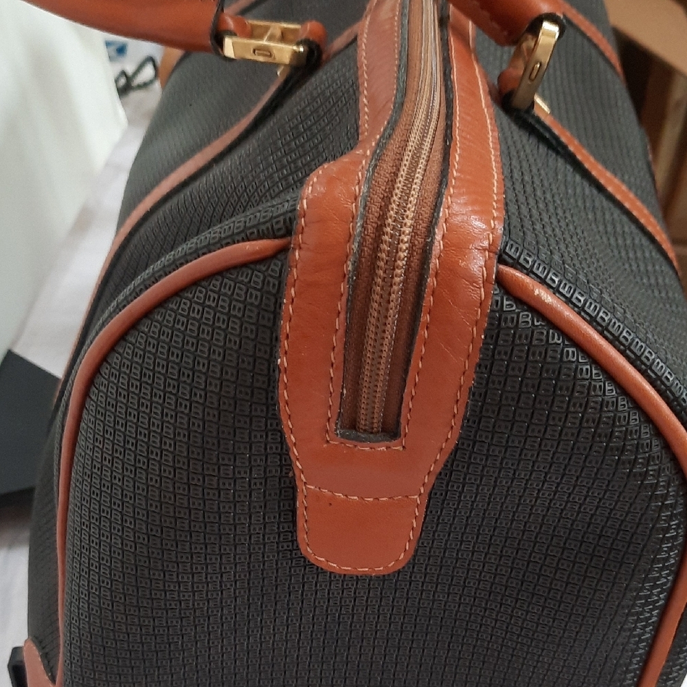Bally Black and Brown Duffel Bag - Picture 12 of 15